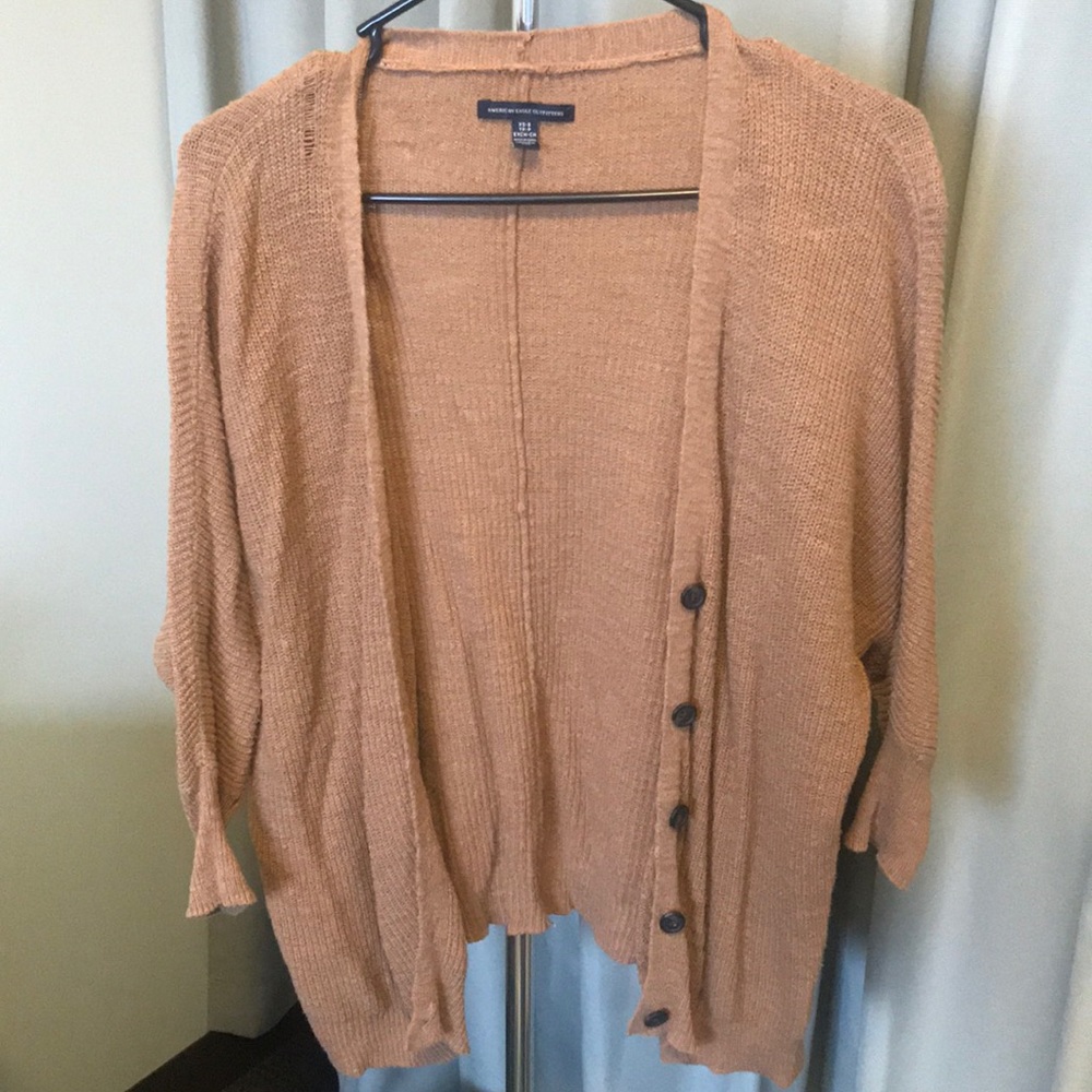 American Eagle Rust Colored Cardigan
